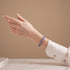 Hyazinthe | Firefly Glas Diamanten Armband